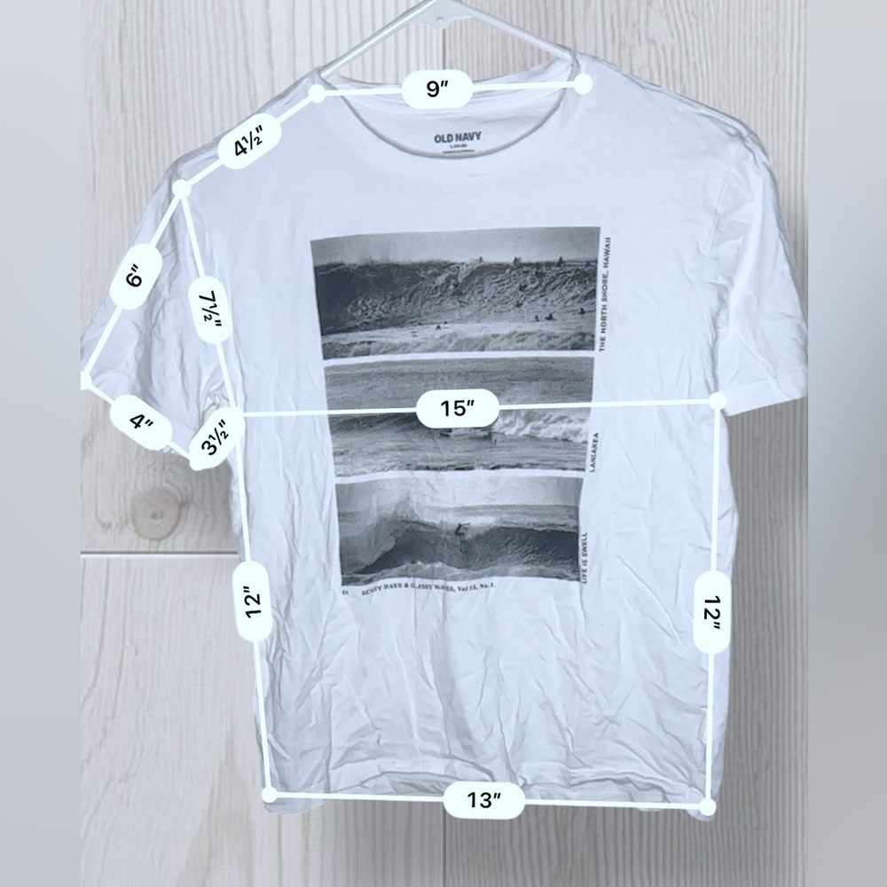 OLD NAVY Boys Hawaii North Shore Graphic Tee - Picture 6 of 6